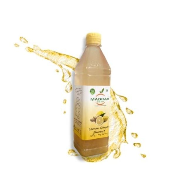 આદું-લીંબુ સરબત (Lemon ginger sarbat)