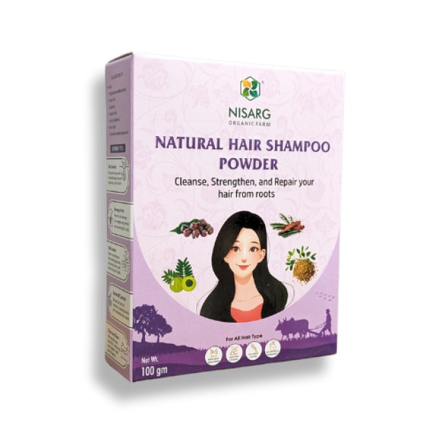 natural hair shampoo 100gm